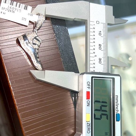 REAL DIAMOND man shoe custom made pendant charm best gift NOT CZ WOW BESTSELLER